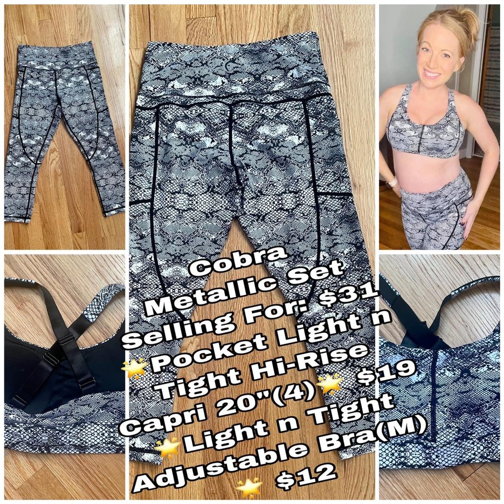 Zyia-Cobra Metallic Adjustable Bra
